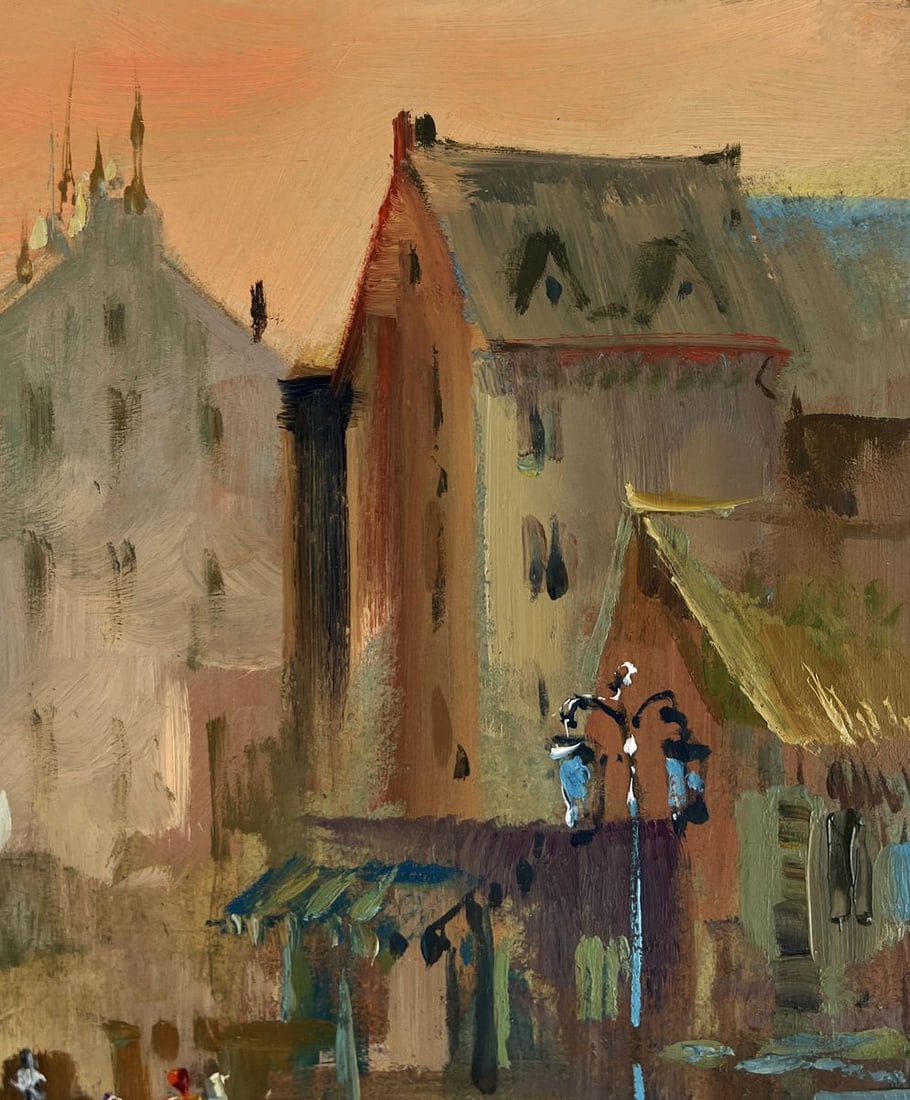 Oil painting Venice romantic sunset Yuriy Suprunchuk - 4