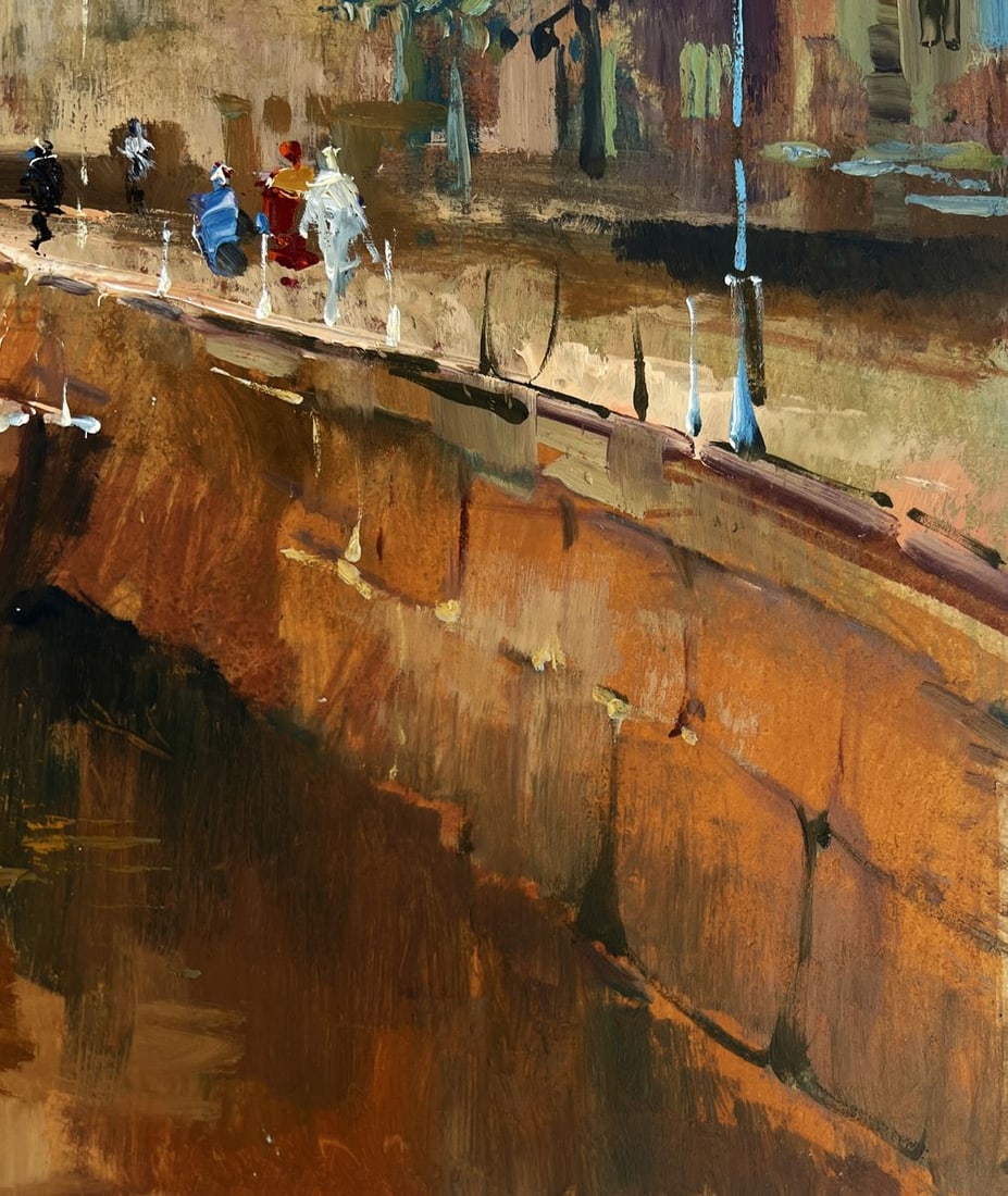 Oil painting Venice romantic sunset Yuriy Suprunchuk - 9