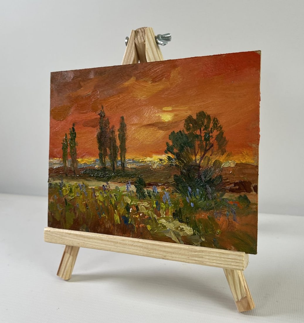 Oil painting Evening moment Yuriy Suprunchuk - 2
