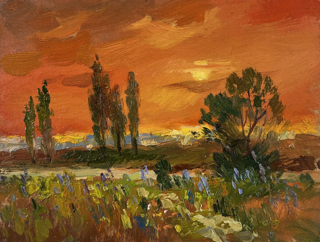 Oil painting Evening moment Yuriy Suprunchuk - 3