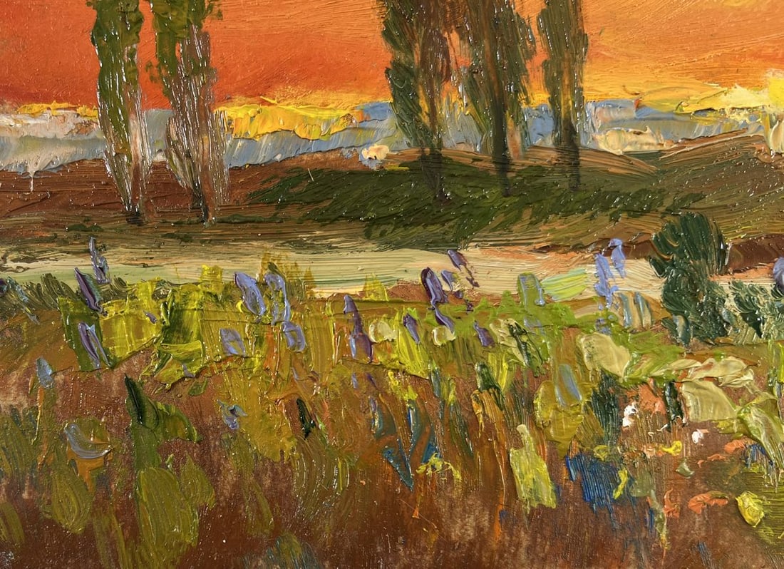 Oil painting Evening moment Yuriy Suprunchuk - 6