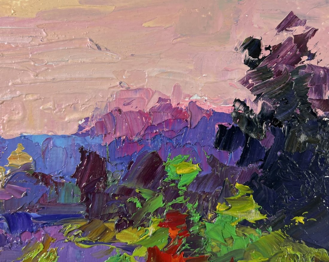 Oil painting The temple by the river Boris Serdyuk - 4