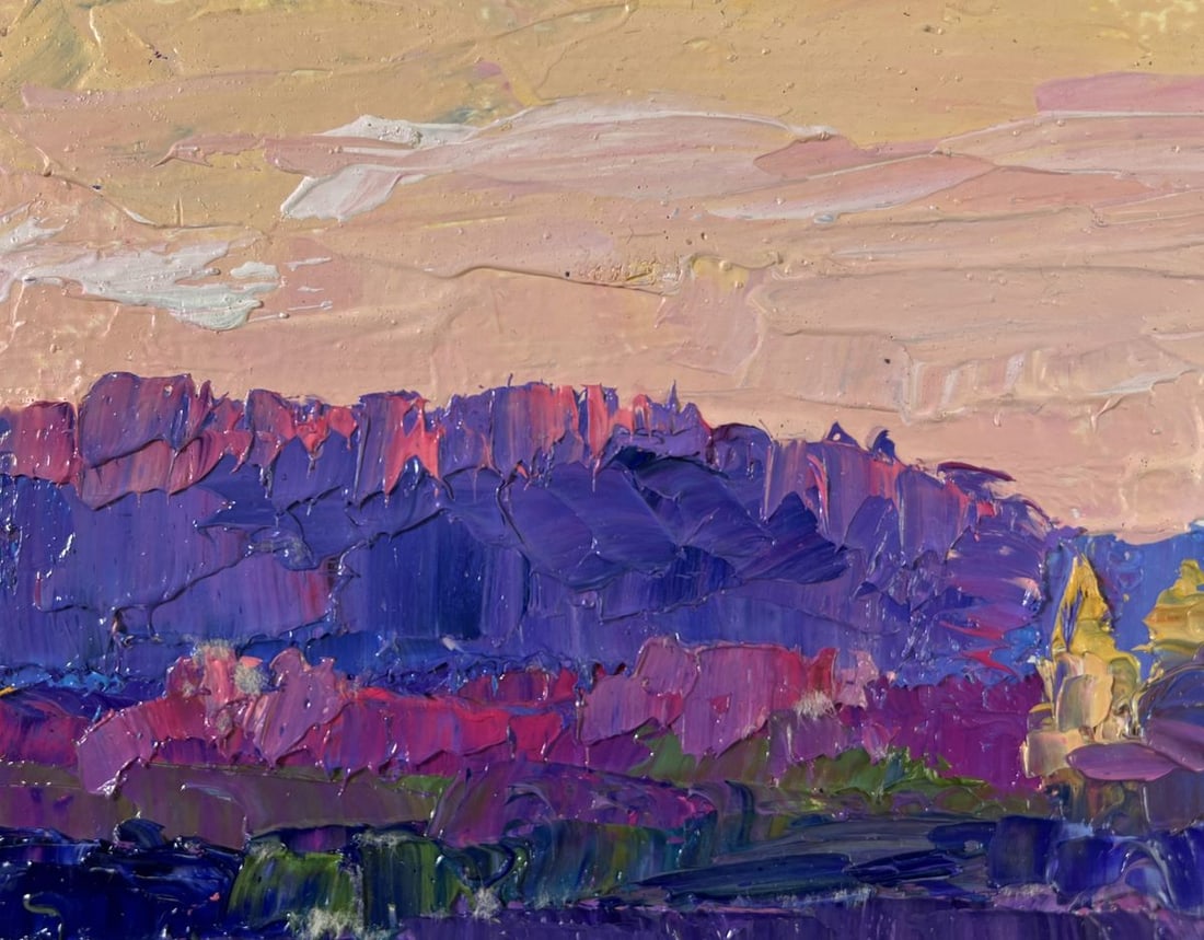 Oil painting The temple by the river Boris Serdyuk - 7