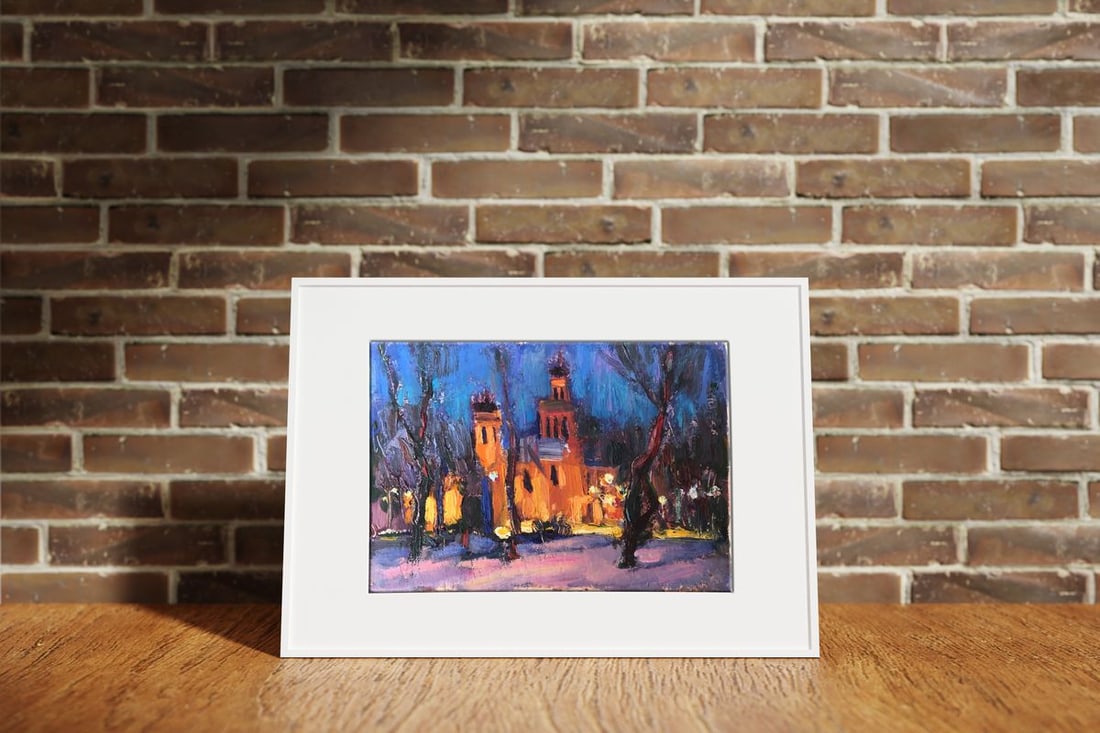 Oil painting Church on Rudnik Kuzeminsky Nikolay Borisovich - 2