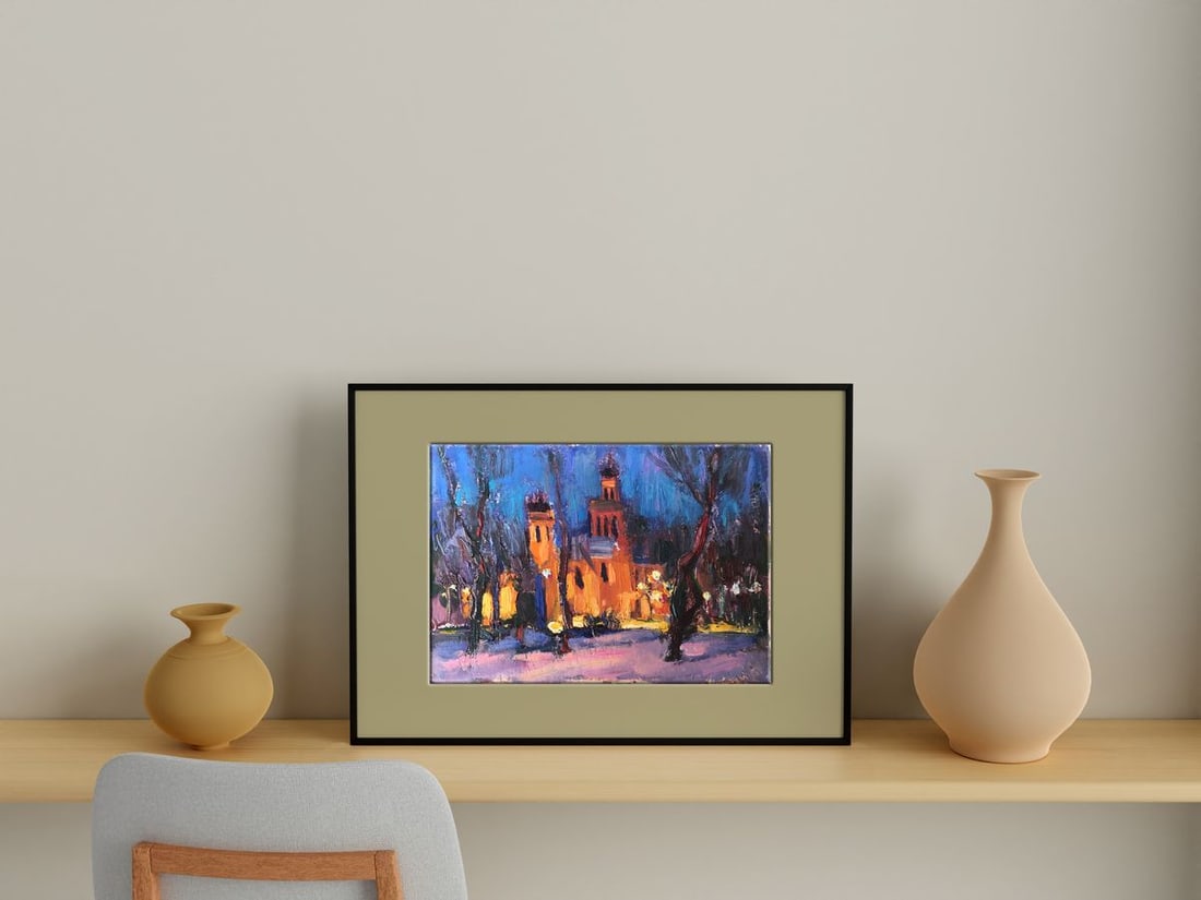 Oil painting Church on Rudnik Kuzeminsky Nikolay Borisovich - 3