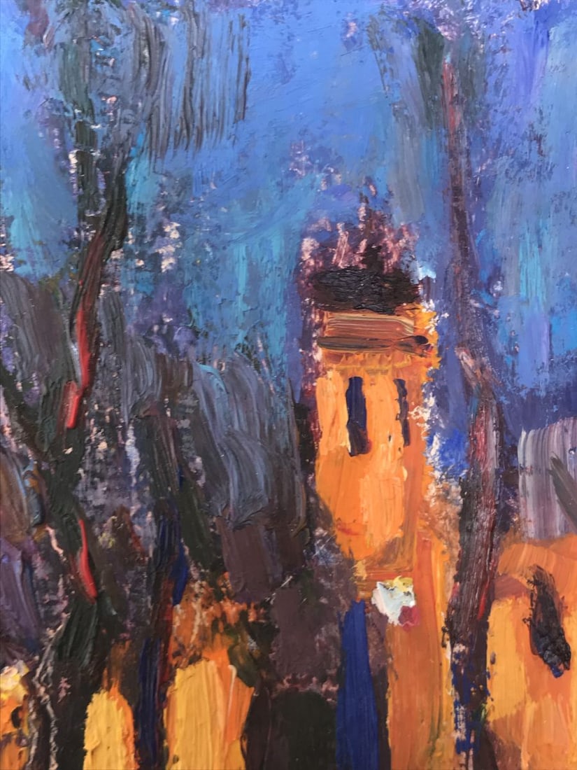 Oil painting Church on Rudnik Kuzeminsky Nikolay Borisovich - 4