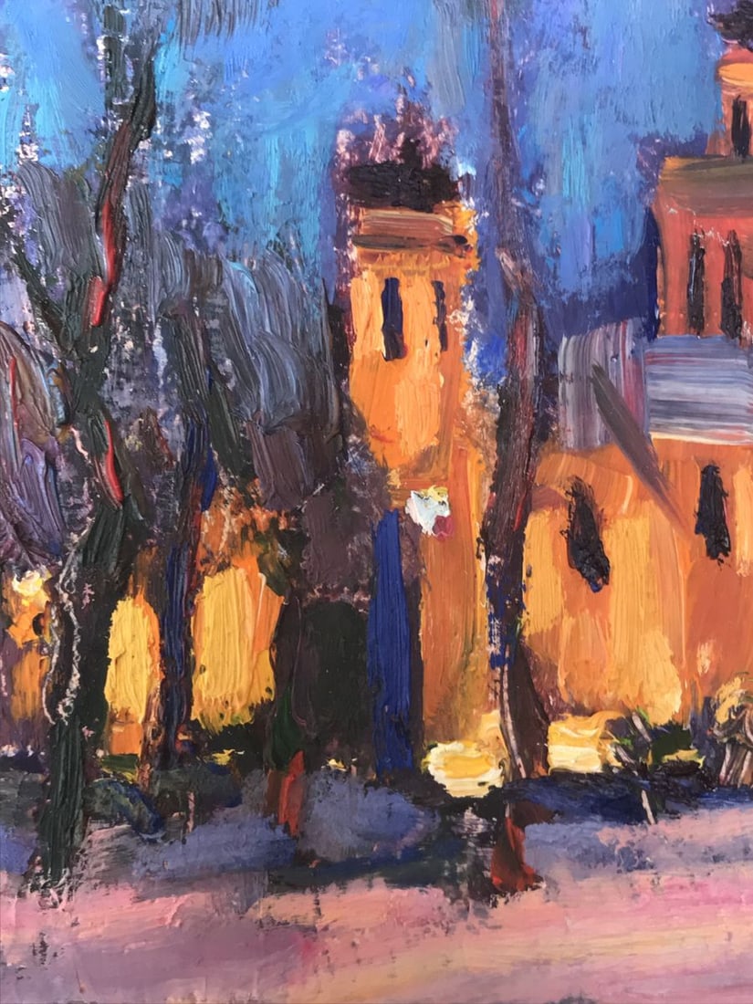 Oil painting Church on Rudnik Kuzeminsky Nikolay Borisovich - 5