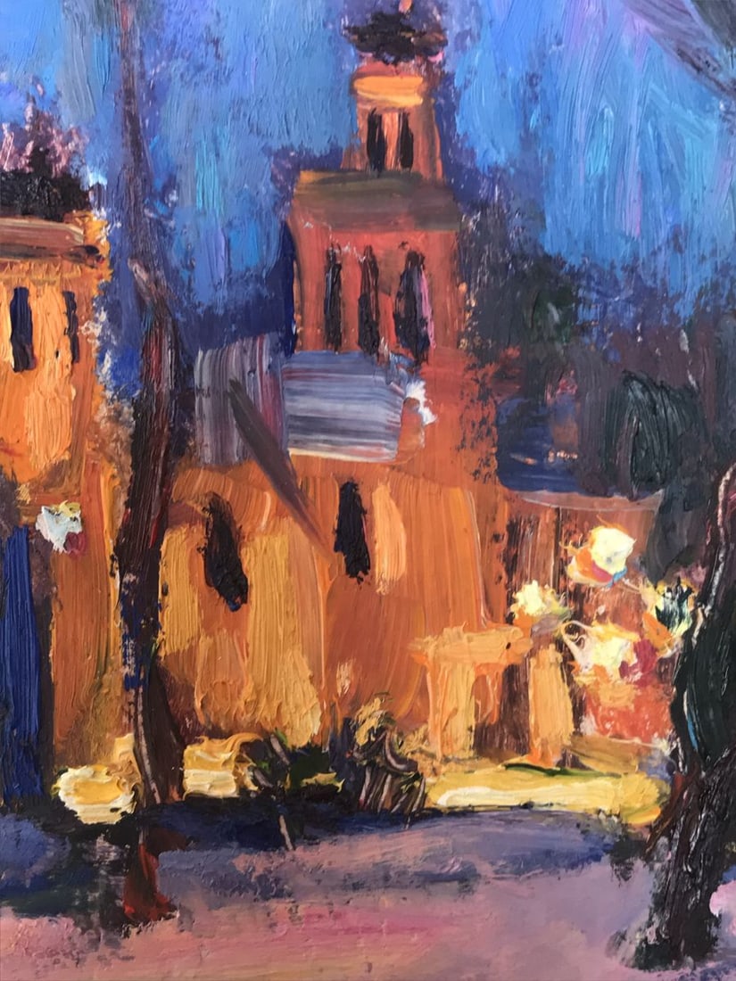 Oil painting Church on Rudnik Kuzeminsky Nikolay Borisovich - 7