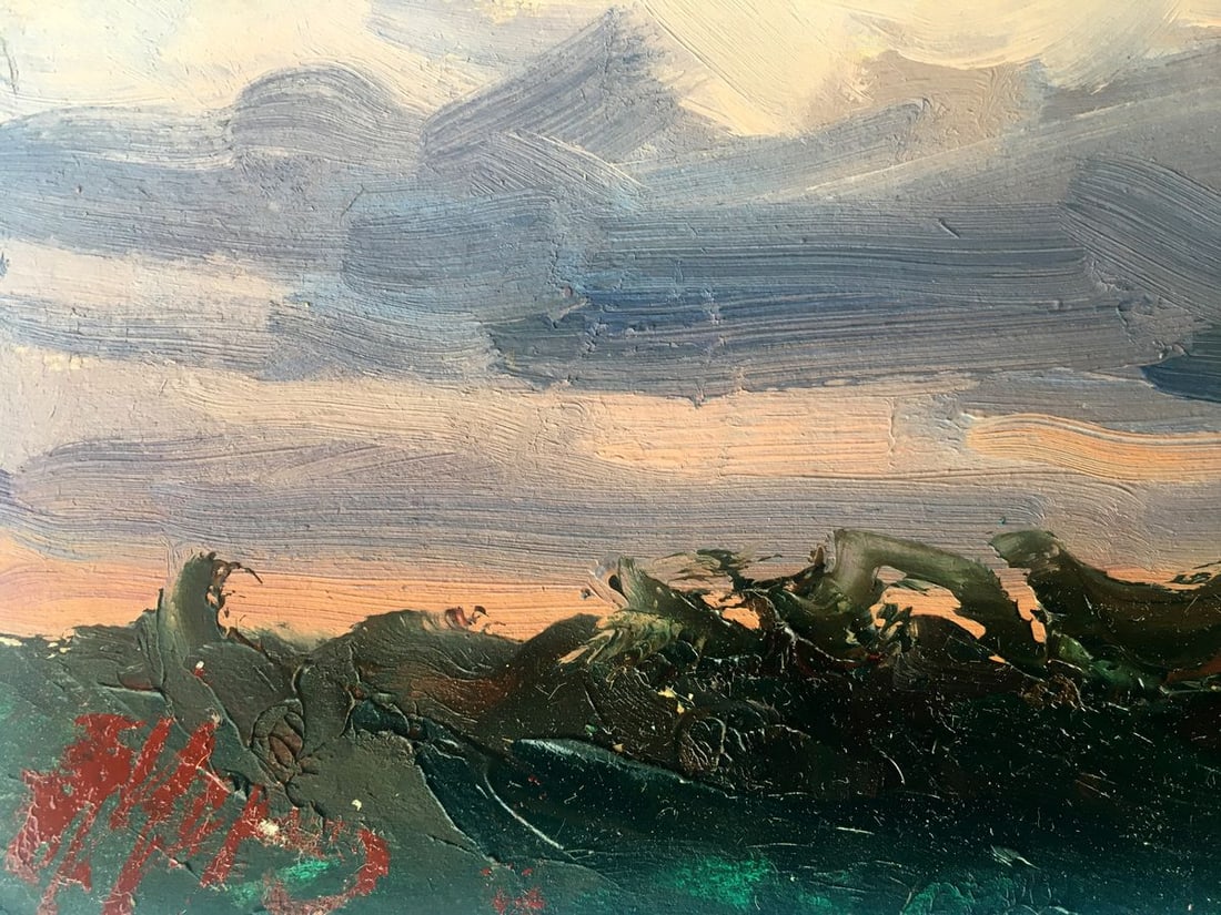 Oil painting Last rays of light Alexander Nikolaevich Cherednichenko - 10
