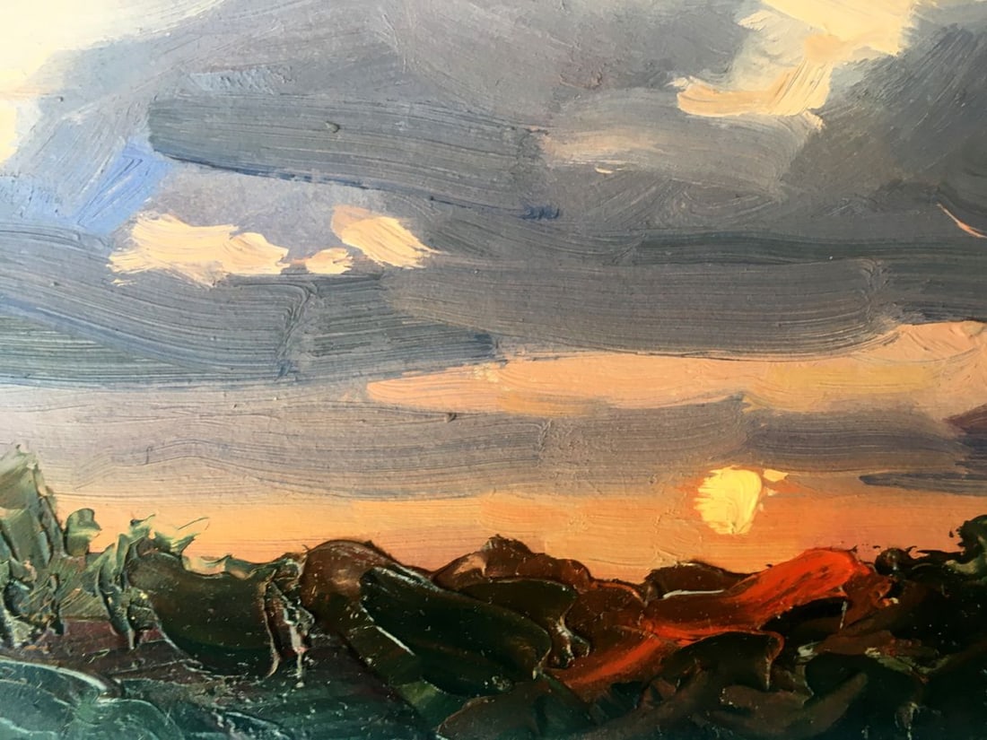 Oil painting Last rays of light Alexander Nikolaevich Cherednichenko - 11