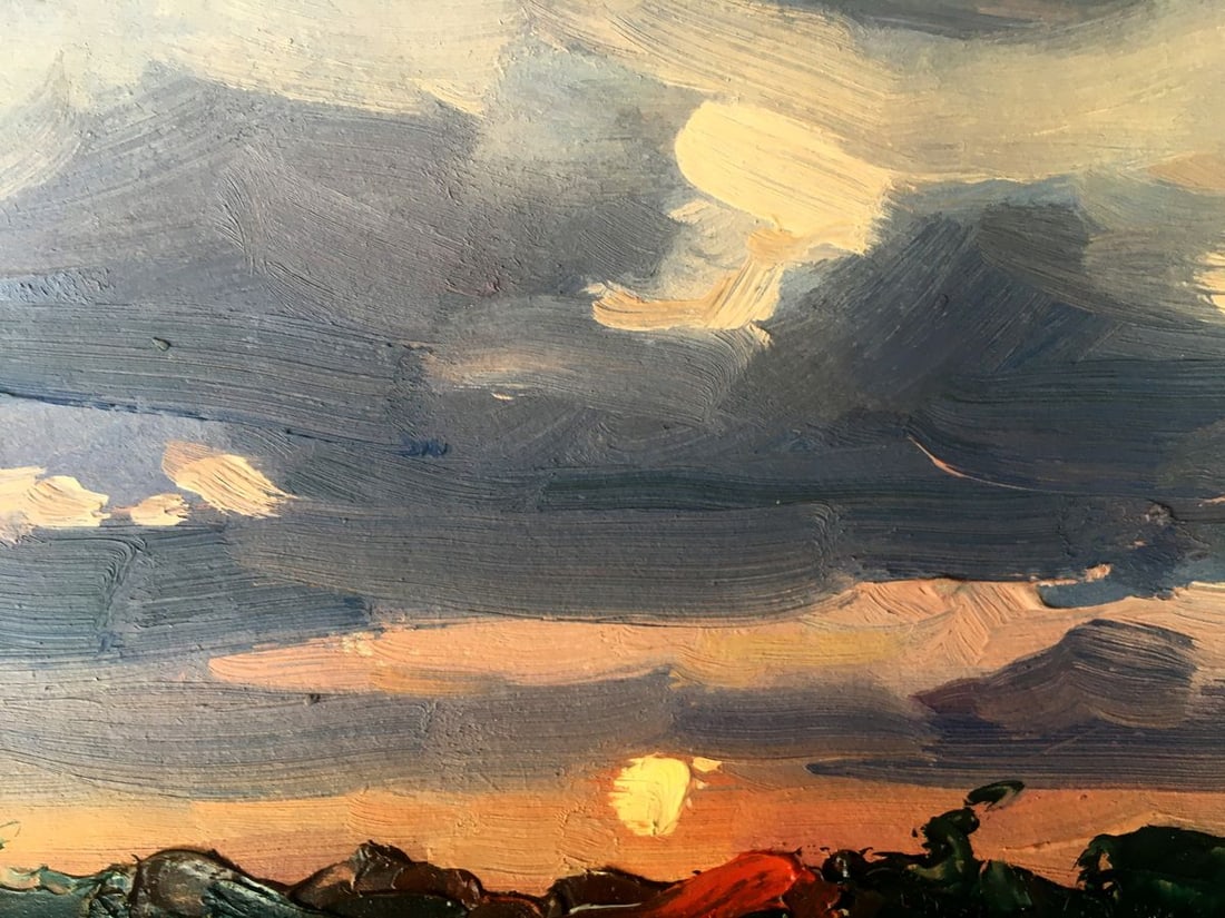 Oil painting Last rays of light Alexander Nikolaevich Cherednichenko - 6