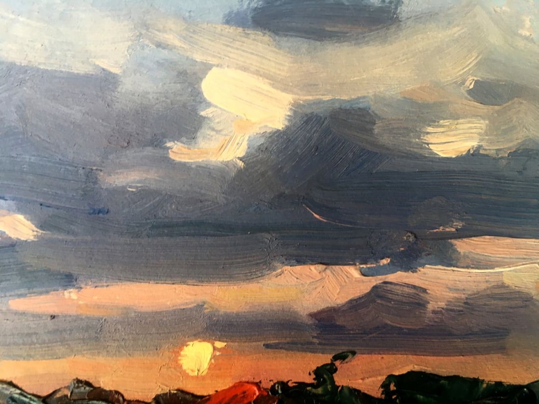 Oil painting Last rays of light Alexander Nikolaevich Cherednichenko - 7