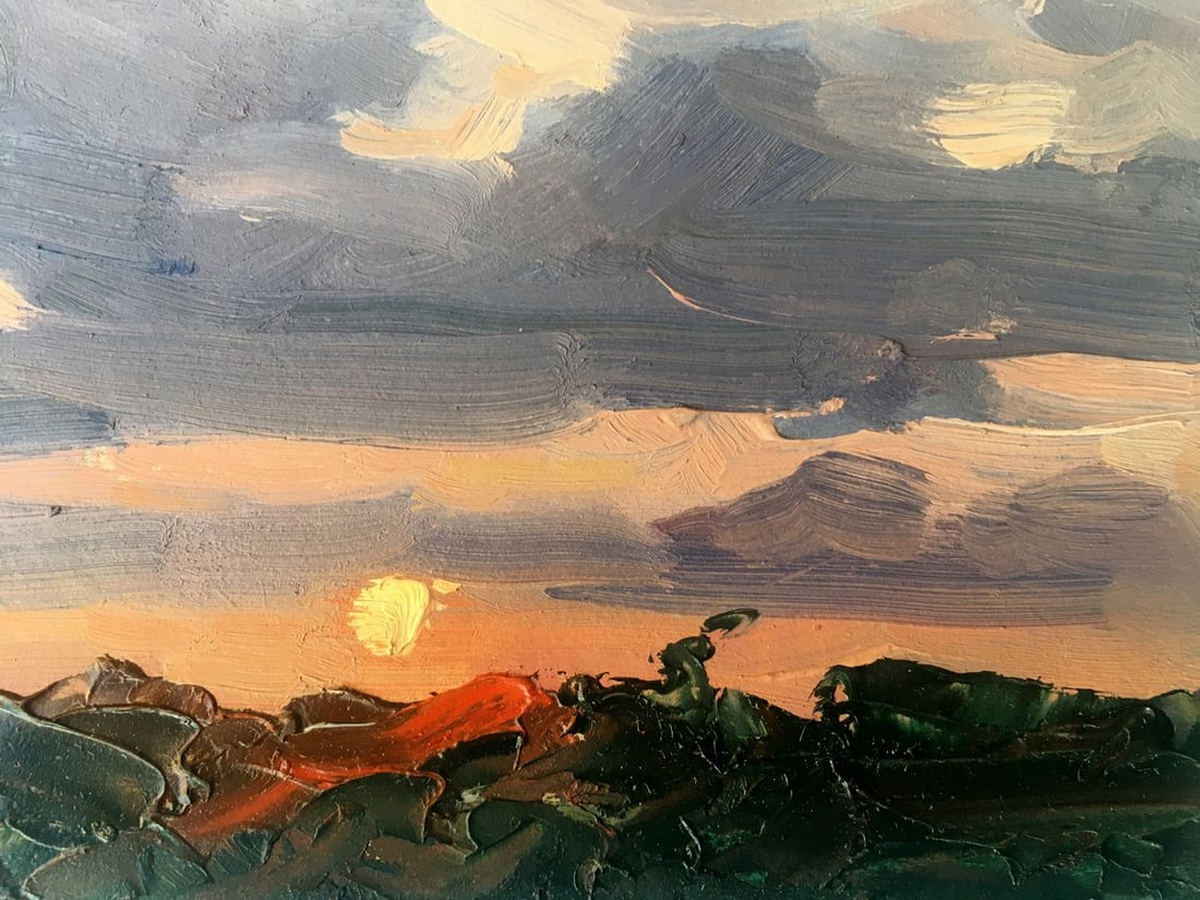 Oil painting Last rays of light Alexander Nikolaevich Cherednichenko - 8