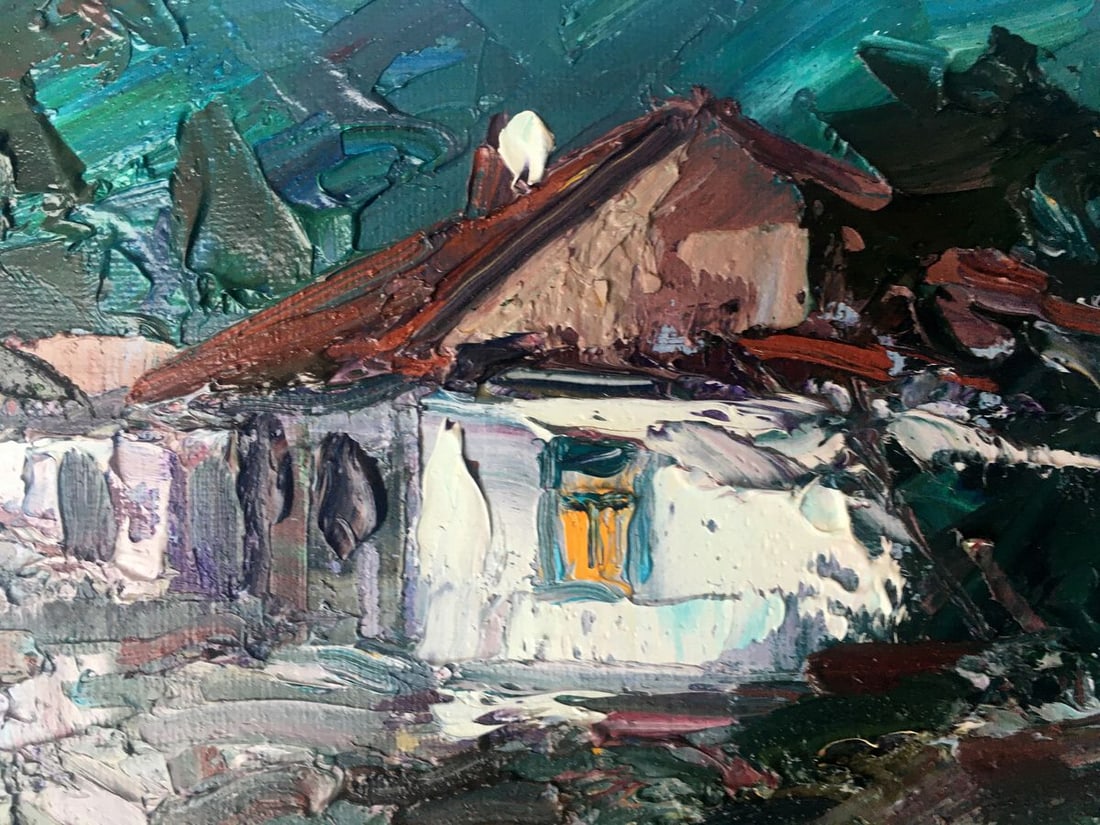 Oil painting Month night Alexander Nikolaevich Cherednichenko - 5