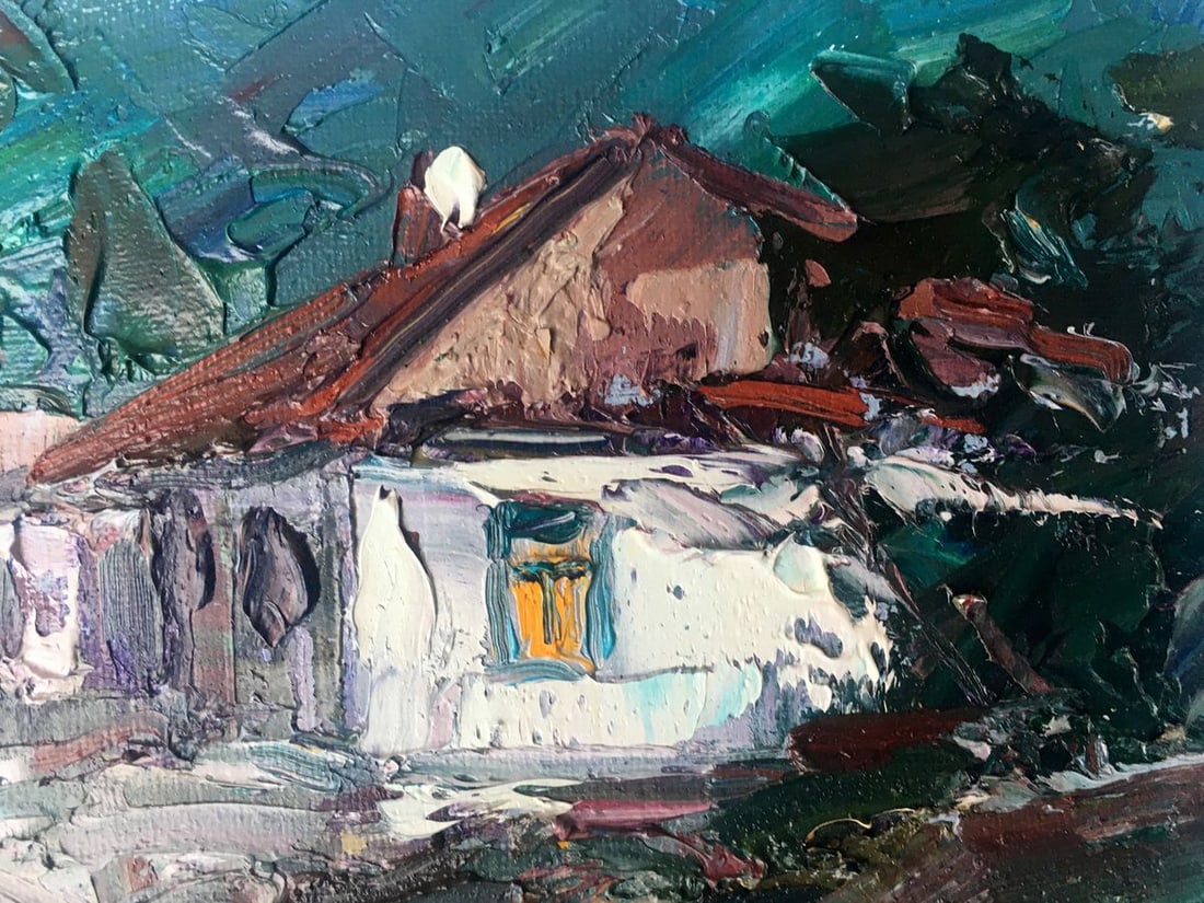 Oil painting Month night Alexander Nikolaevich Cherednichenko - 6