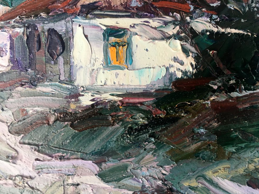 Oil painting Month night Alexander Nikolaevich Cherednichenko - 7