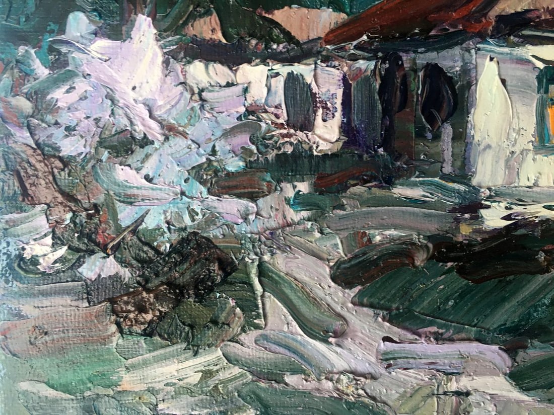 Oil painting Month night Alexander Nikolaevich Cherednichenko - 8