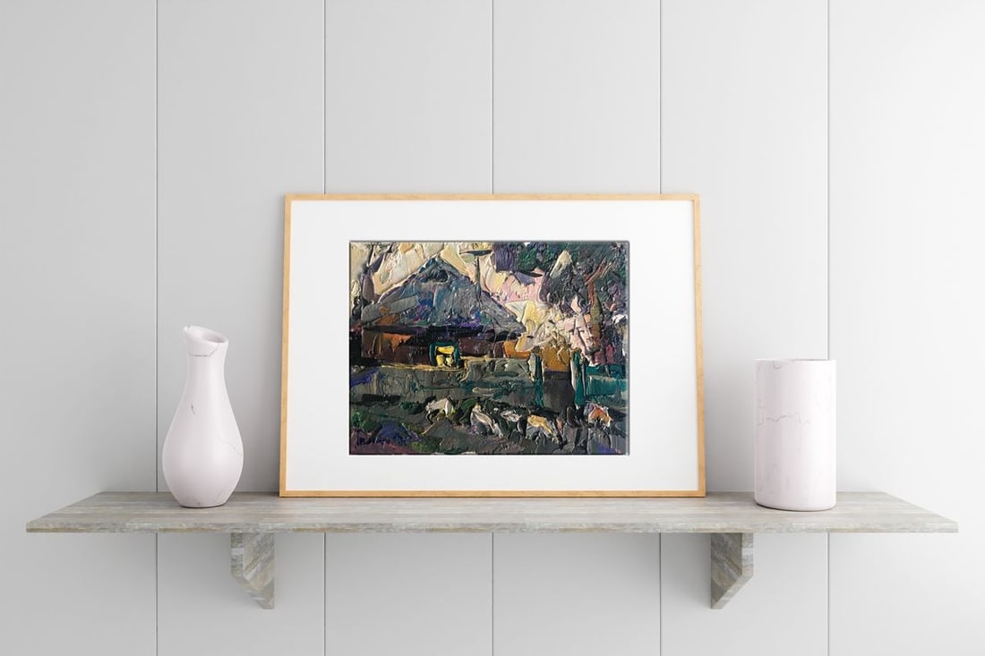 Oil painting After the rain Kalenyuk Alex - 2