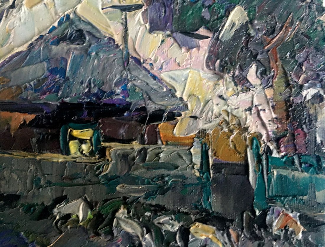 Oil painting After the rain Kalenyuk Alex - 5