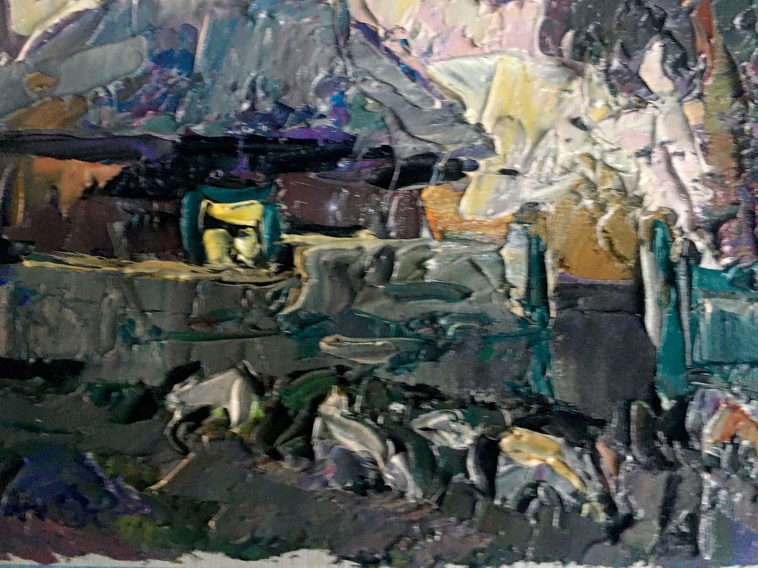 Oil painting After the rain Kalenyuk Alex - 8