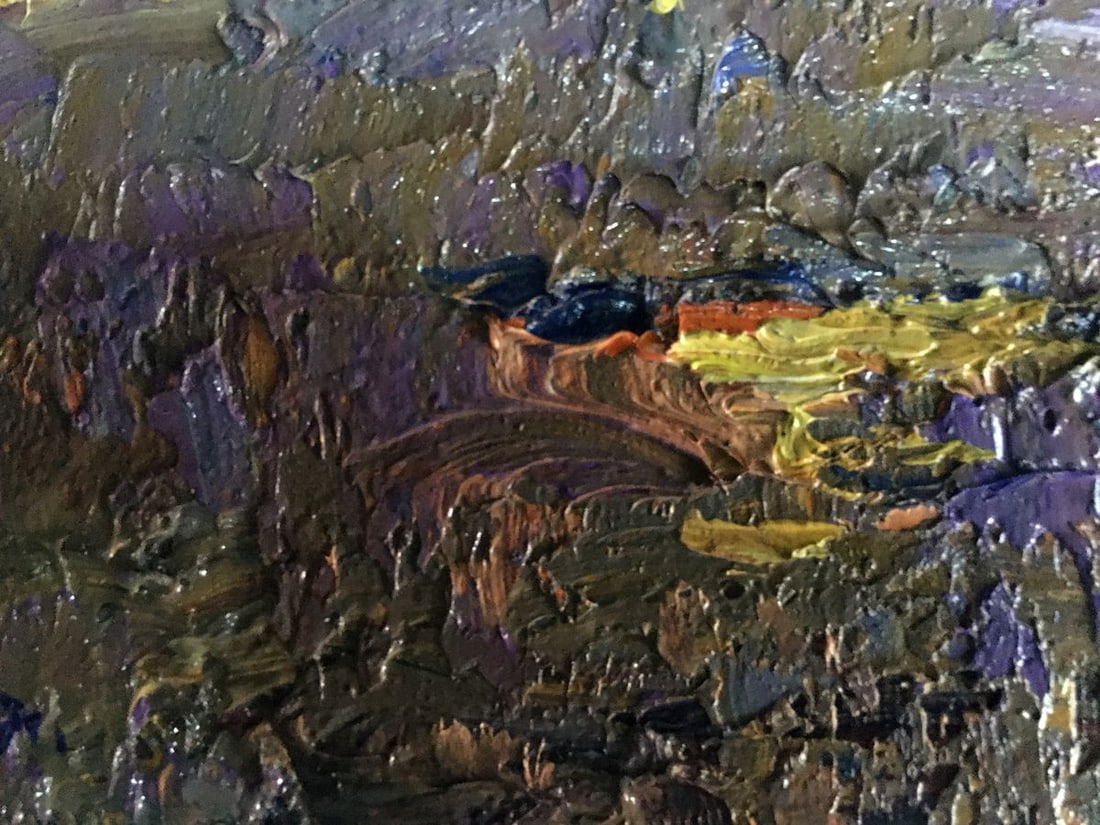 Oil painting Evening glow Kalenyuk Alex - 10