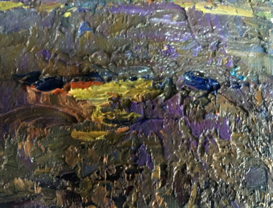 Oil painting Evening glow Kalenyuk Alex - 11