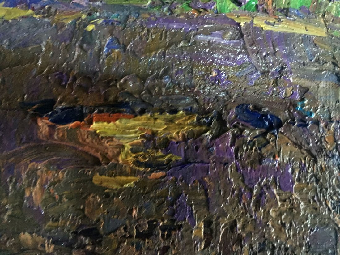 Oil painting Evening glow Kalenyuk Alex - 12