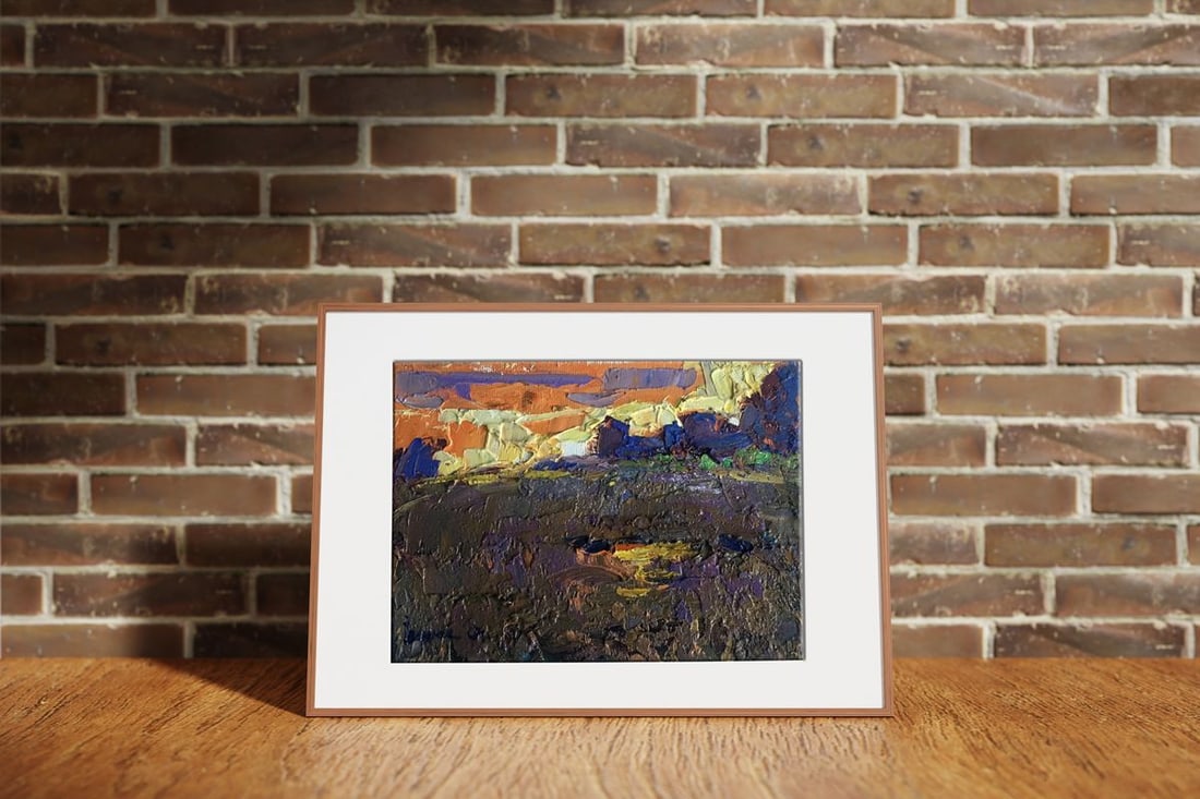 Oil painting Evening glow Kalenyuk Alex - 2