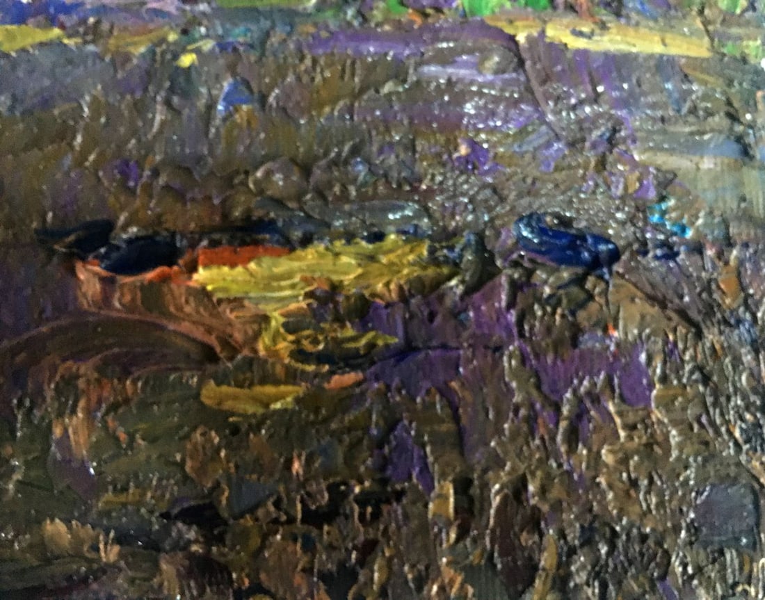 Oil painting Evening glow Kalenyuk Alex - 4