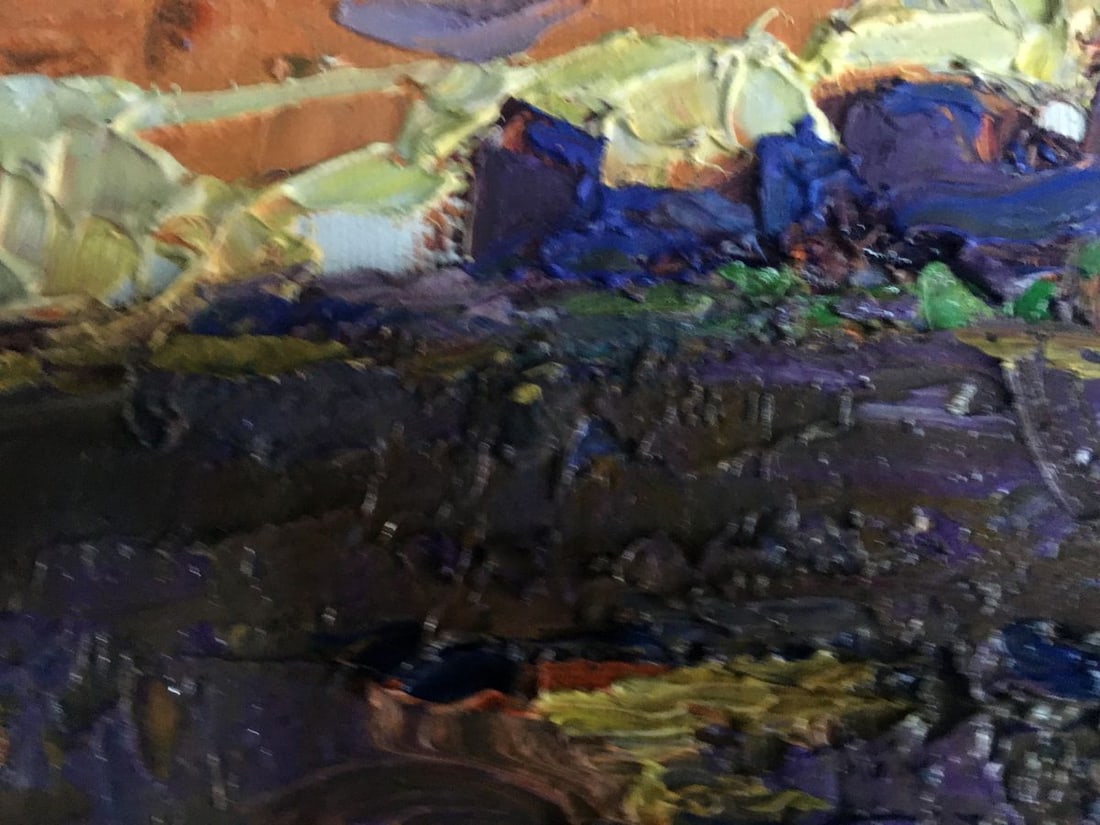 Oil painting Evening glow Kalenyuk Alex - 5