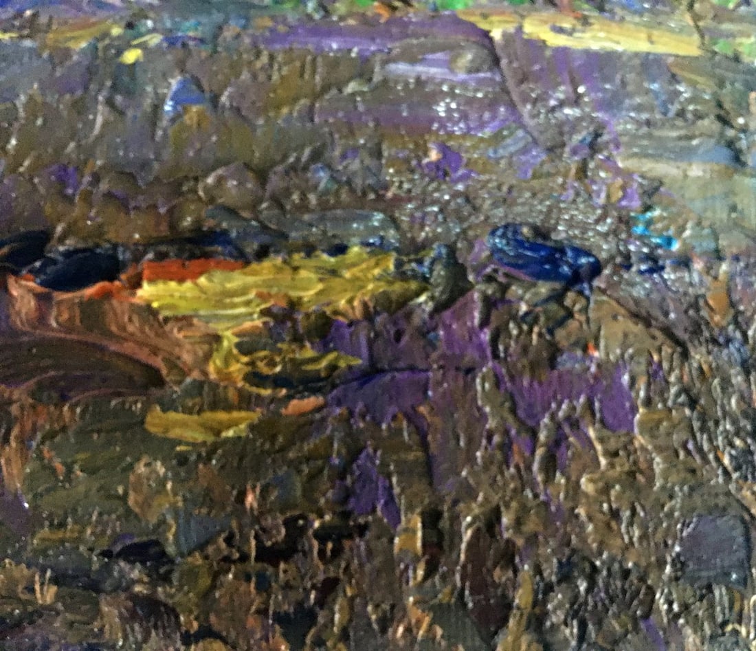 Oil painting Evening glow Kalenyuk Alex - 7