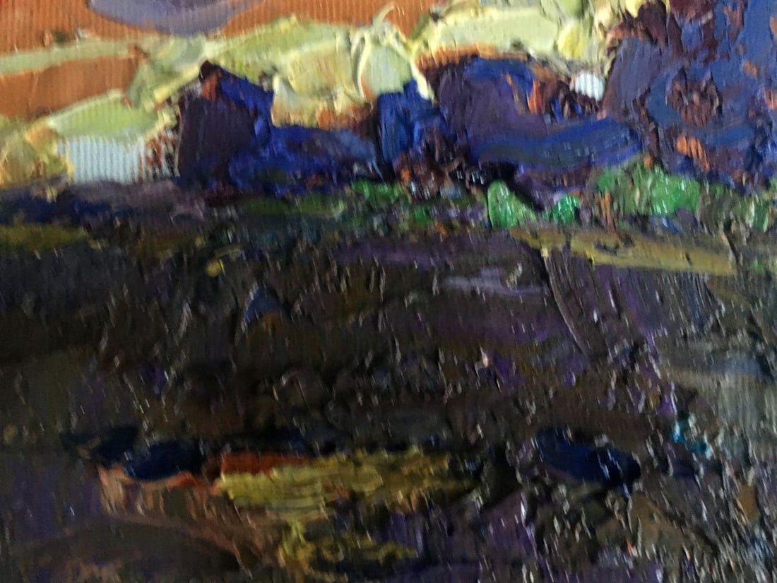 Oil painting Evening glow Kalenyuk Alex - 8