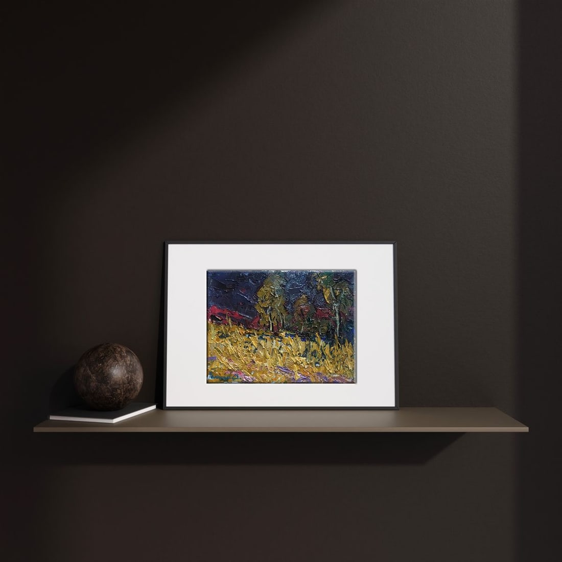 Oil painting Night autumn Kalenyuk Alex - 2