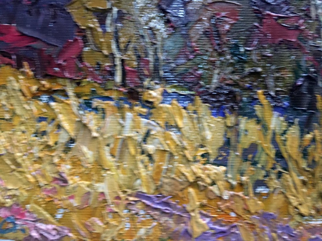 Oil painting Night autumn Kalenyuk Alex - 4