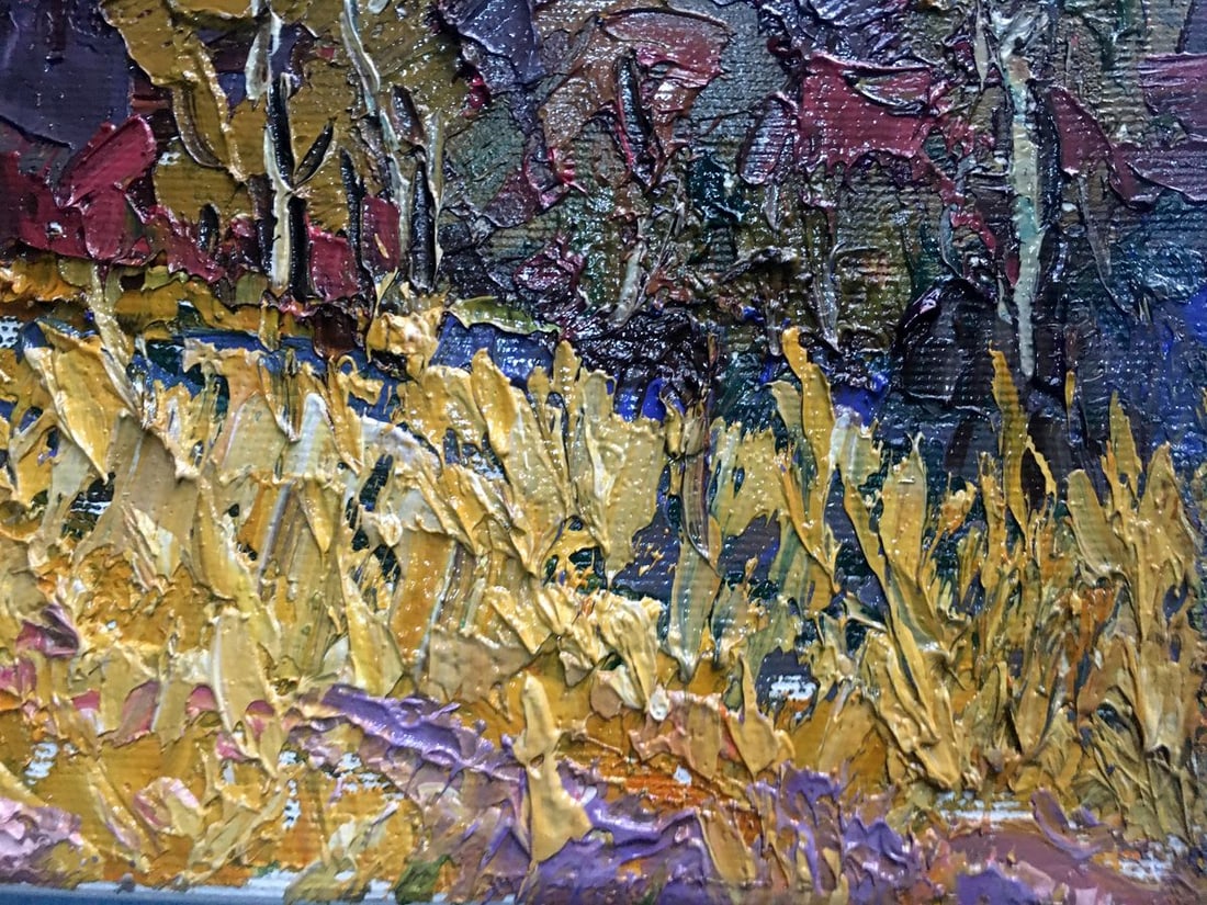 Oil painting Night autumn Kalenyuk Alex - 7
