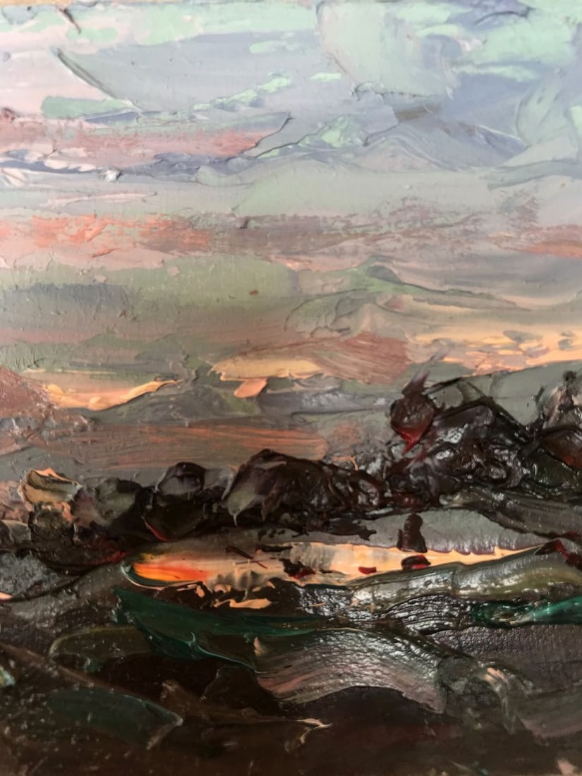 Oil painting The sun is setting Alexander Nikolaevich Cherednichenko - 8