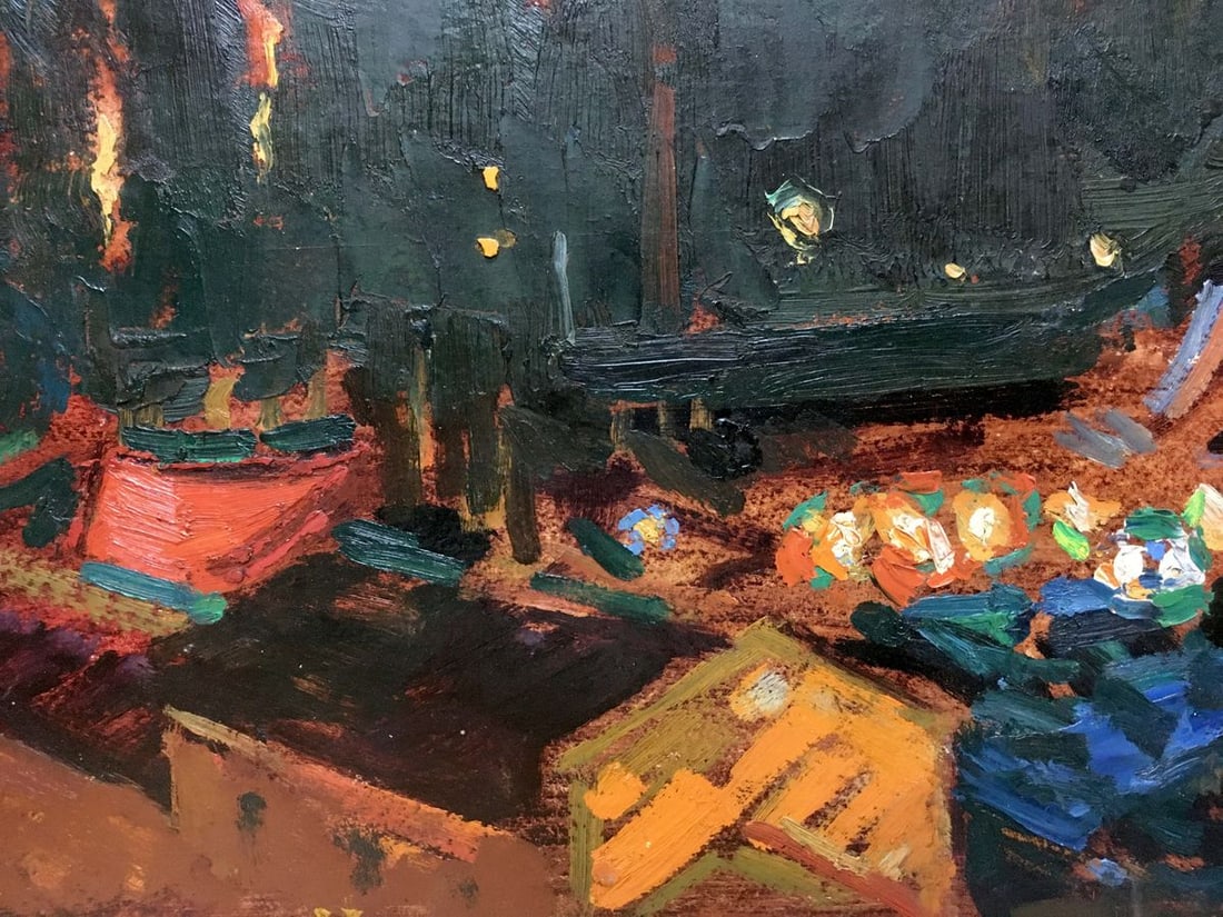 Oil painting Night port Sakhnenko Victor Ivanovich - 4