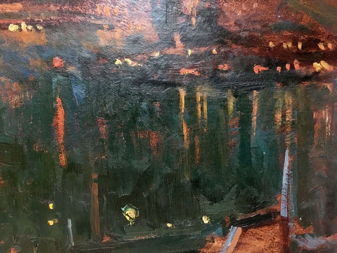Oil painting Night port Sakhnenko Victor Ivanovich - 6