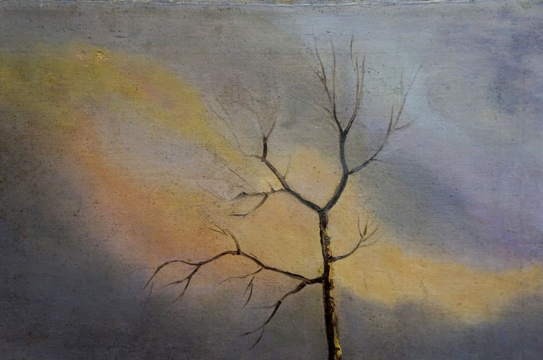 Oil painting Winter fairy tale - 4
