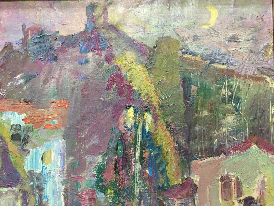Oil painting Night Balaclava Karpov Andrey Karpov Nikolay Mikhailovich - 4