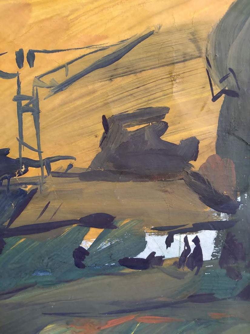 Painting Colorful sunset Litvinov Oleg Arkad'yevich - 3