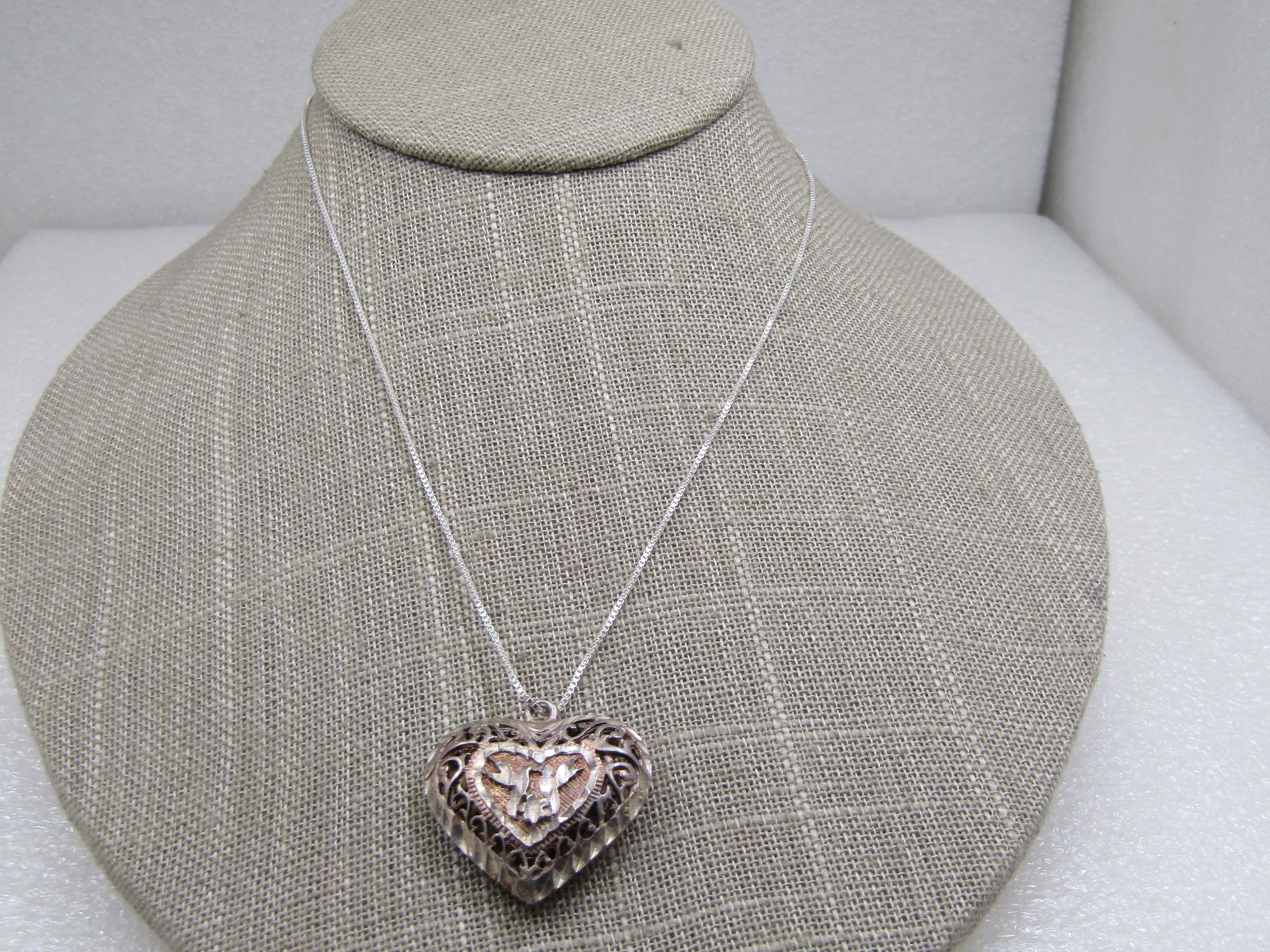 Vintage 10kt GF Triple Heart Stick Pin with Safety Cap: Vintage 10kt GF Triple Heart Raw Diamond Stick Pin with Safety Cap. The hearts are concentric with a smooth finished outer heart and then a ridged heart framing the smooth heart with a center