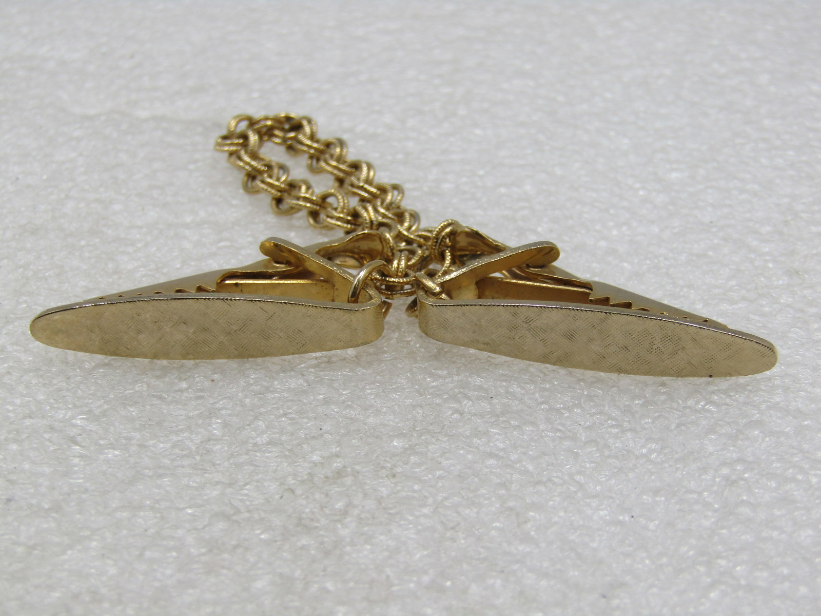 Vintage Gold Tone Sweater Guard, 7" - 3