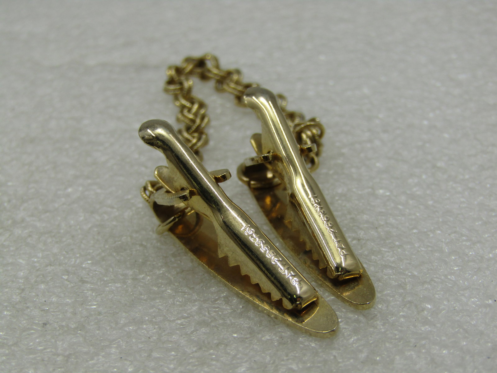 Vintage Gold Tone Sweater Guard, 7" - 5