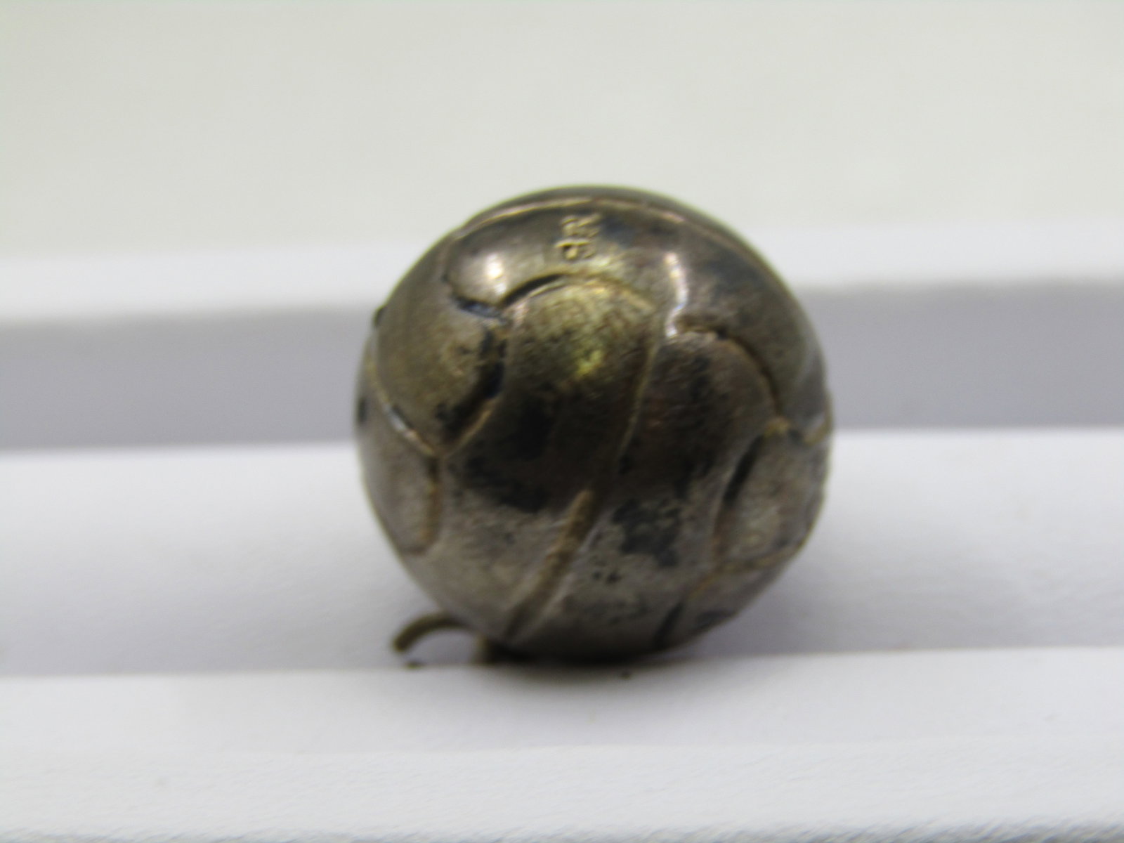 Vintage Sterling SIlver 1944 Champion Basketball Pendant/Charm - 3