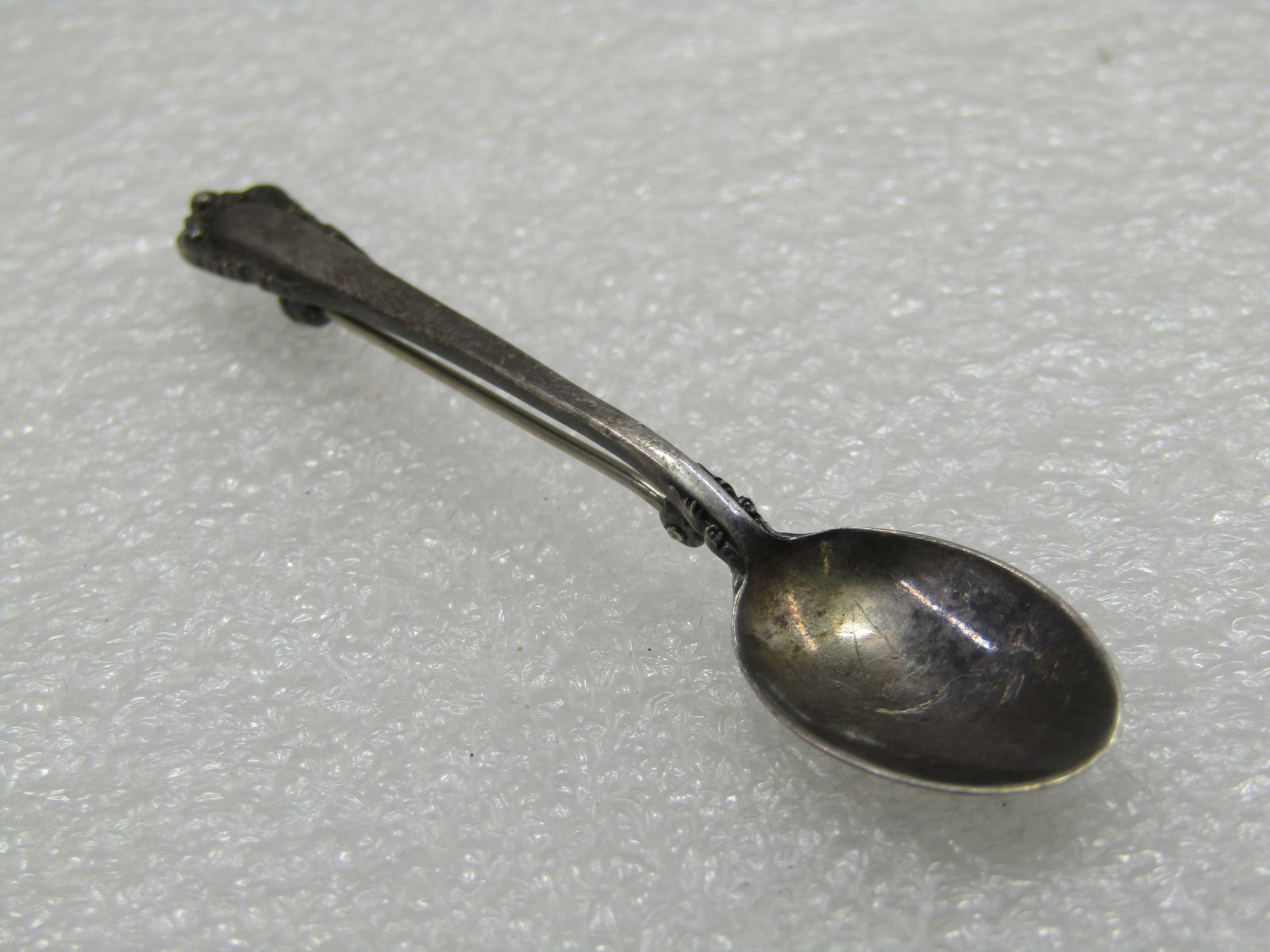 Vintage Sterling Lunt Spoon Brooch, 2.75" - 2