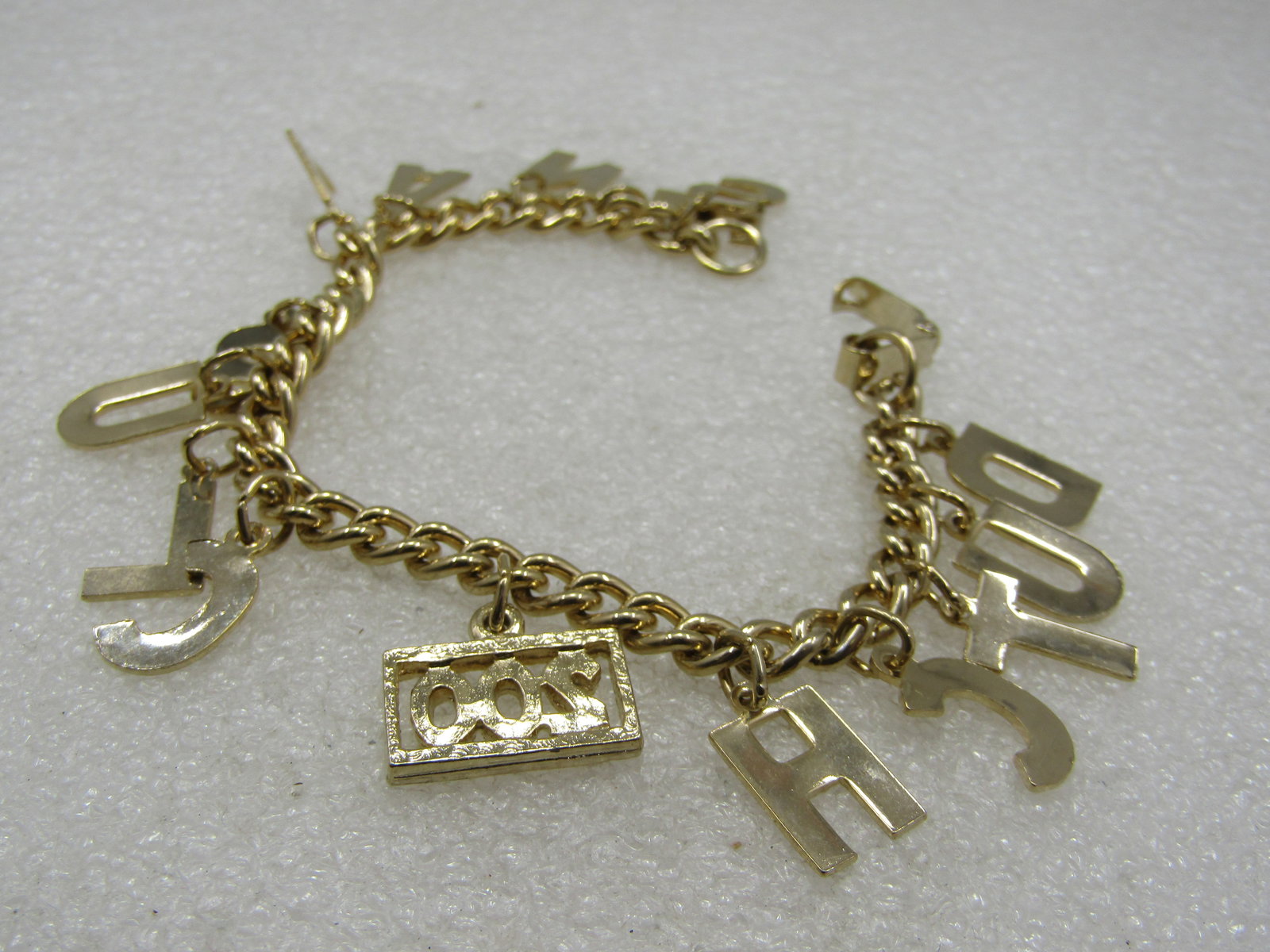 Vintage Dutch Lanes 200 Club Charm Bowling Bracelet, 7" - 4