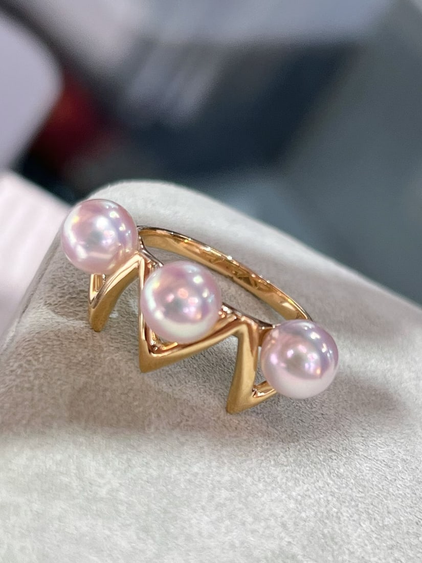 Natural Pearl Earrings - 2