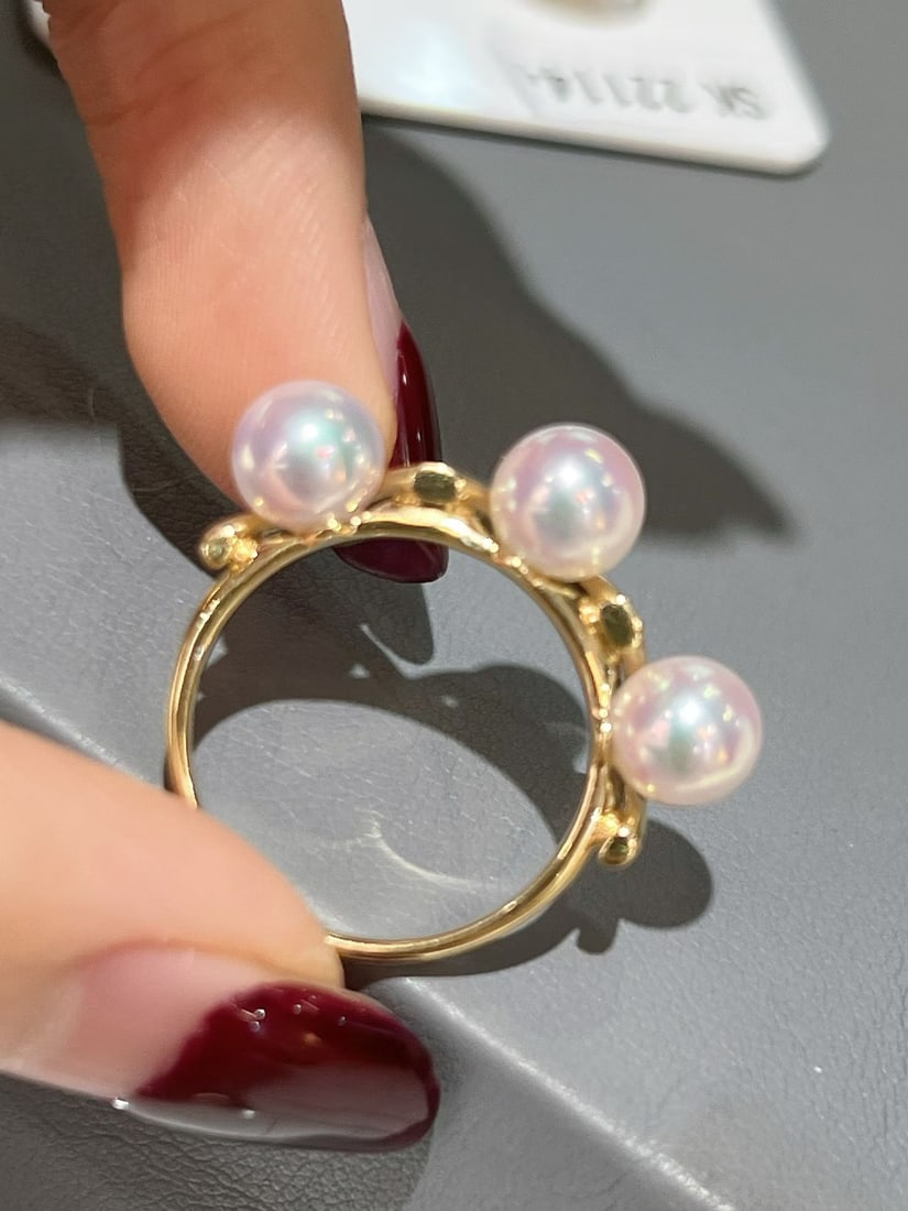 Natural Pearl Earrings - 3