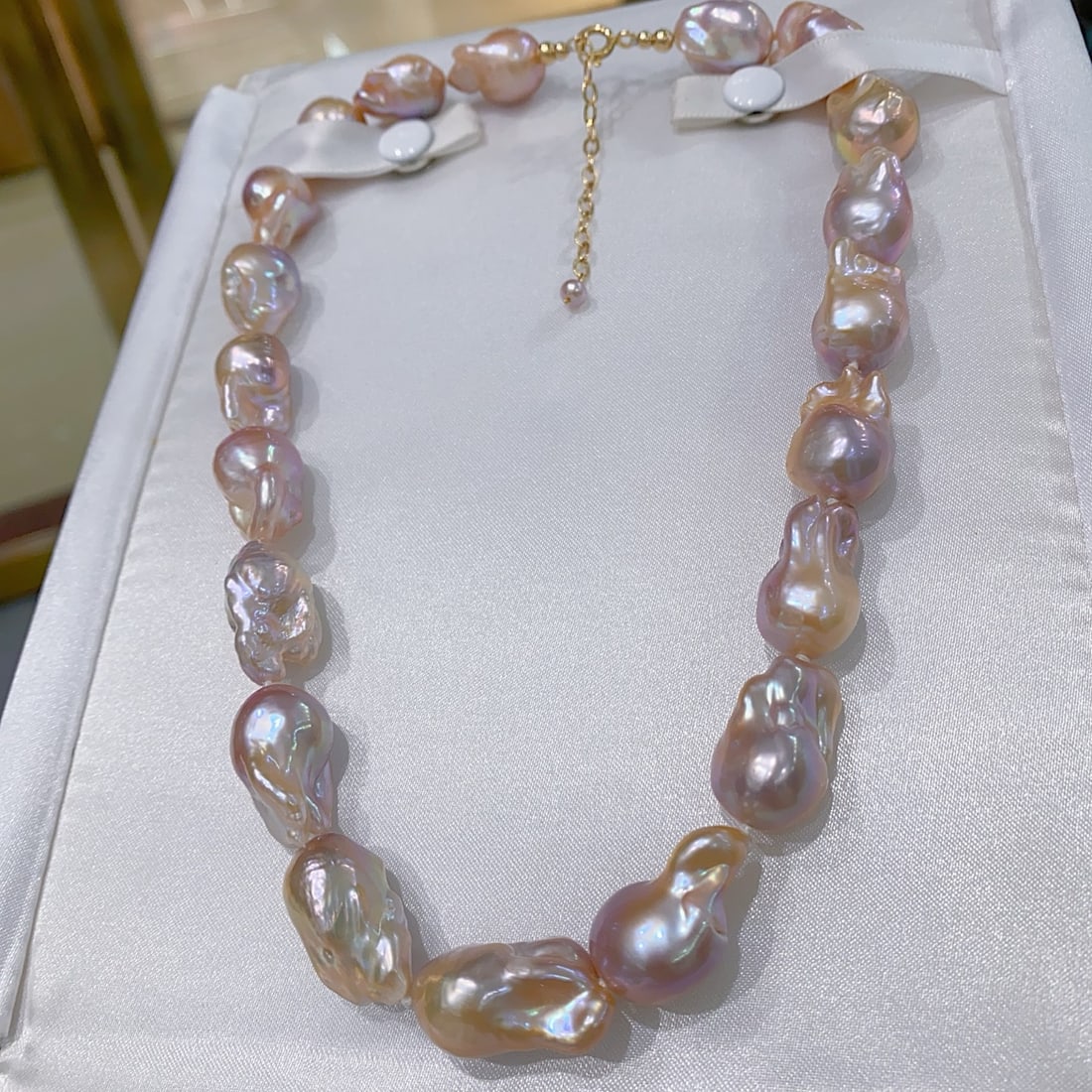 Natural Baroque Pearl Necklace - 2